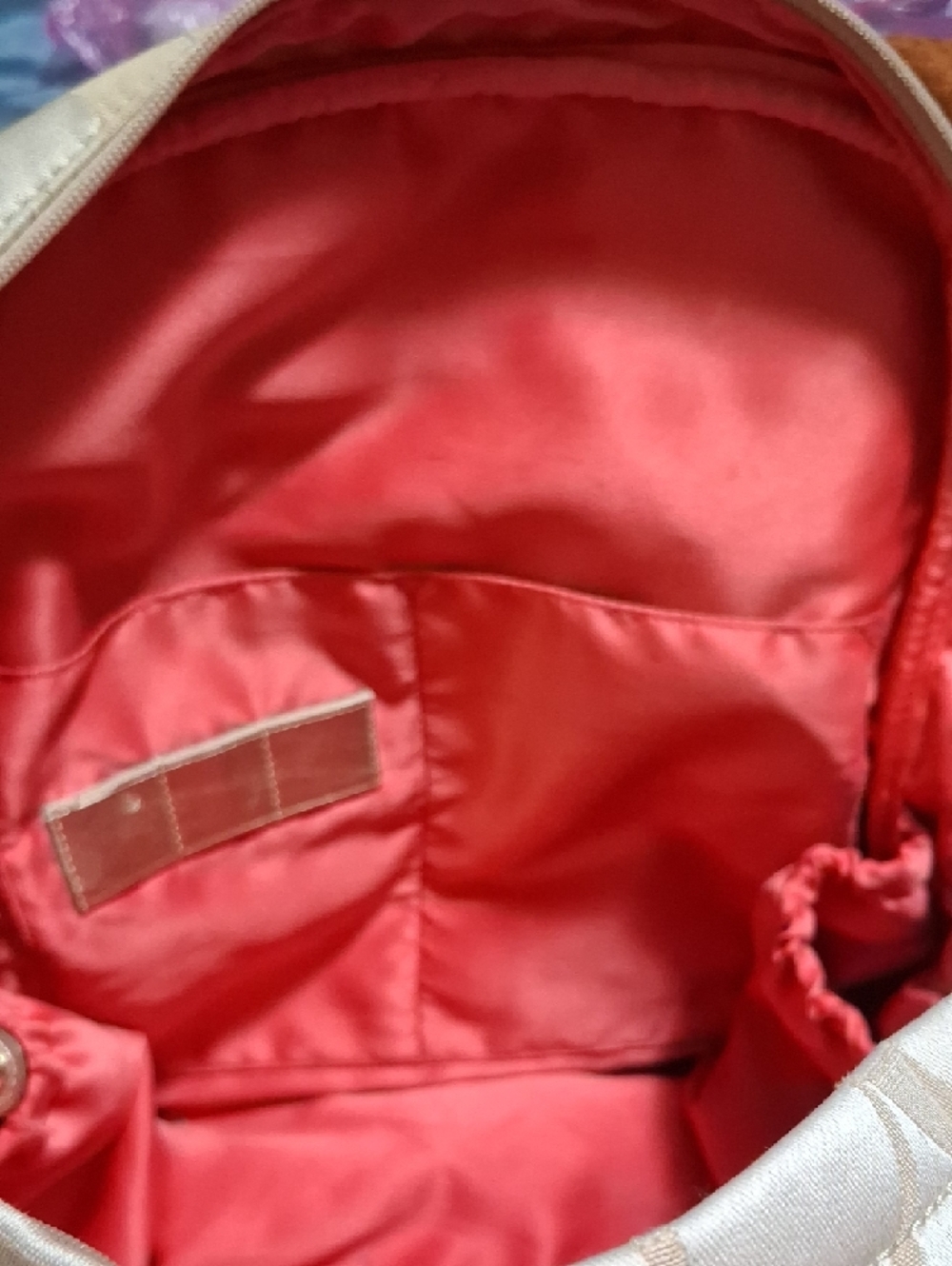 Coach Poppy Signature Daisy Applique Backpack with Gold Accents - Picture 4 of 9